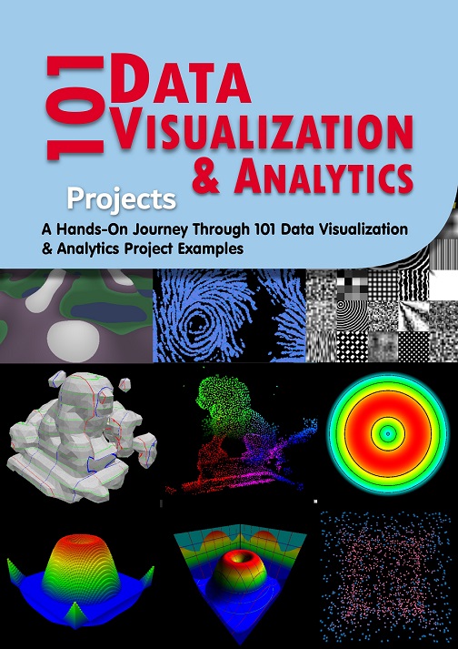101 Data Visualization and Analytics Projects: A Hands-On Journey Through 101 Data Visualization and Analytic Project Examples — cover